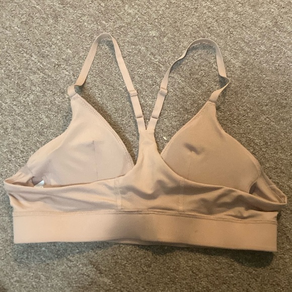 REI Tan Minimalist Bra with Strappy Details - Picture 5 of 6